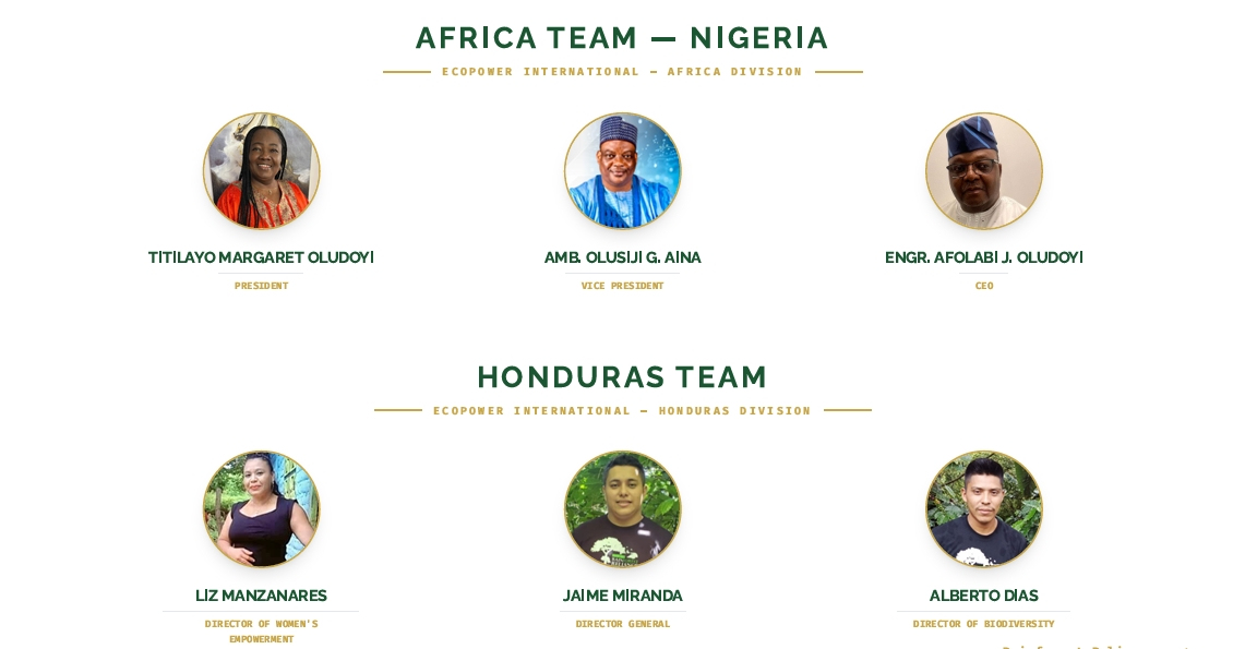 Team page screenshot 3